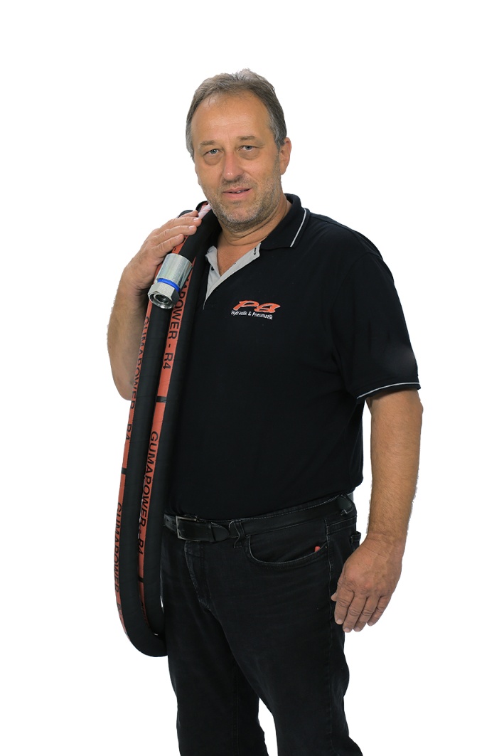Inhaber Andreas Laske Inhaber von PS Hydraulik Andreas Laske